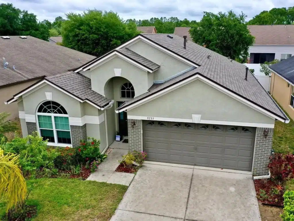 Coral Springs Roofing Projected by New Era Roofing Concepts. CertainTeed Shingles, Black Exterior Trim, Coral Springs Florida